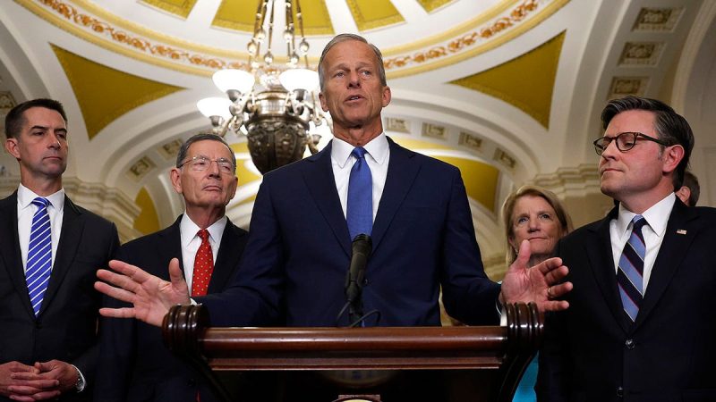 Senate Republicans aren’t ready to go ‘nuclear’ again to change the rules around the Senate filibuster as Senate Democrats dig deeper against the GOP’s push to reopen the government.
Senate Majority Leader John Thune, R-S.D., and Republicans need at least eight Democrats to cross the aisle and vote for their continuing resolution (CR) to pass through the Senate’s 60-vote filibuster threshold.
But only three Democratic caucus members have joined Republicans after six failed attempts to pass the short-term funding extension as the shutdown enters its second week.
Republicans have already turned to the ‘nuclear option’ to unilaterally change the rules this year to blast through Senate Minority Leader Chuck Schumer, D-N.Y., and Democrats’ blockade of President Donald Trump’s nominees. But for many, the notion of changing the rules and nuking the filibuster is a third rail.
‘Never, never, ever, never, none,’ Sen. Roger Marshall, R-Kan., told Fox News Digital when asked if he would consider changing the rules.
‘I’ve never heard that since the Democrats tried to do it, and I think we would all fight it pretty hard,’ he continued.
The last time the filibuster was put under the microscope was when Democrats controlled the Senate in 2022. Schumer, who was majority leader at the time, tried to change the rules for a ‘talking filibuster’ in order to pass voting rights legislation.
However, the effort was thwarted when then-Sens. Joe Manchin, D-W.Va., and Kyrsten Sinema, D-Ariz., joined Republicans to block the change. Both have since retired from the Senate and become Independents.
Republicans are not actively discussing changes to the filibuster.
‘I don’t think that’s a conversation we’ve had,’ Sen. Eric Schmitt, R-Mo., told Fox News Digital. ‘Right now, we think that the Democrats’ position has been untenable, and the more they hear from their constituents of their unreasonable activities, that will break this because we got a clean CR, so we got the better argument.’
Because of the filibuster, spending bills like a CR are generally bipartisan in nature. However, Senate Democrats have panned Republicans’ bill to reopen the government as partisan and argue that they had no input on it before it passed through the House late last month.
‘I’m generally aware of how important it is to try to keep things bipartisan, using the filibuster as the tool to do that, but I also get the fact that after a while, the frustration just boils over,’ Sen. Cynthia Lummis, R-Wyo., told Fox News Digital.
Frustrations reached a new level in Congress on Wednesday, with Sens. Ruben Gallego, D-Ariz., and Mark Kelly, D-Ariz., publicly arguing with House Speaker Mike Johnson, R-La., over the shutdown. Then there was another public back-and-forth between House Minority Leader Hakeem Jeffries, D-N.Y., and Rep. Mike Lawler, R-N.Y.
Still, neither side in the upper chamber is ready to budge from their positions.
Most Senate Democratic caucus members are rooted in their position that unless they get a deal on expiring Obamacare tax credits, they will not join Republicans to reopen the government.
Republicans have been adamant that negotiations on extending the subsidies — with reforms — can happen, but only after the government is reopened.
Sen. John Fetterman, D-Pa., is the lone Senate Democrat who has voted with Republicans each time to reopen the government. He pointed out that Republicans had just changed Senate rules last month to advance Trump’s nominees.
‘I think we probably should. If you’re able to get out of the filibuster to prevent either party to make it a lot harder to shut the government down, I’d absolutely support that,’ Fetterman said. 
This post appeared first on FOX NEWS